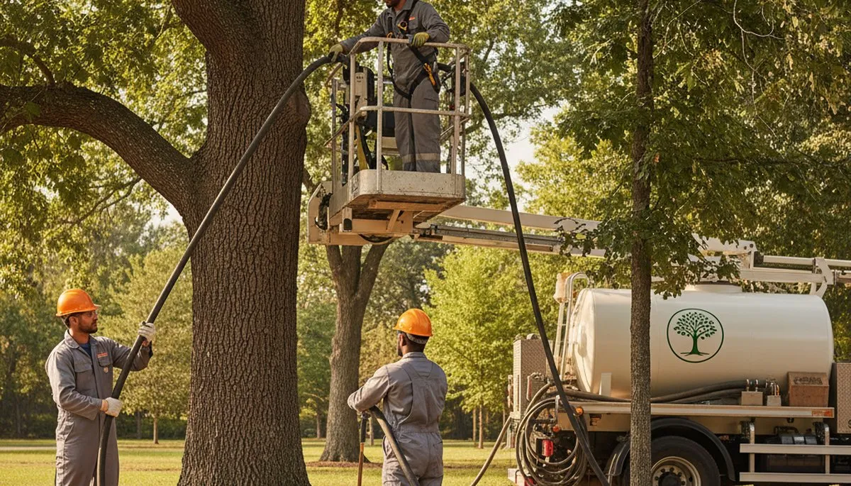 Miami, FL arborist providing tree fertilizing services for healthier trees in sandy soil and tropical conditions